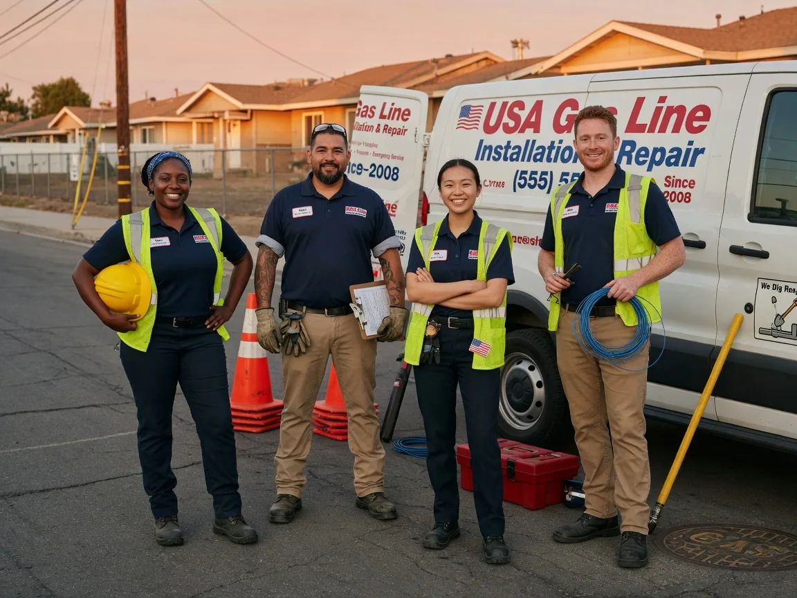 Gas Line Installation company in Riddlesburg, PA